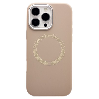 Чехол-накладка для Apple iPhone 16 Pro Max (Пепельный) SM040 SafeMag
