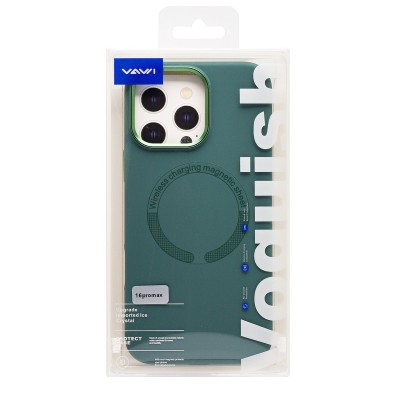 Чехол-накладка для Apple iPhone 16 Pro Max (Хвойный) SM040 SafeMag
