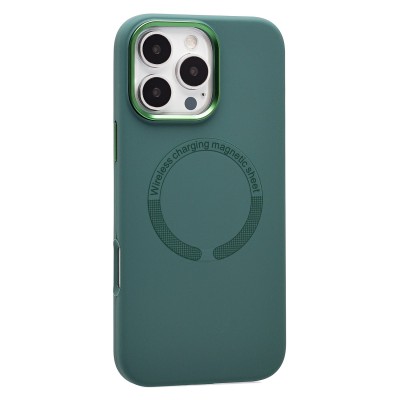 Чехол-накладка для Apple iPhone 16 Pro Max (Хвойный) SM040 SafeMag