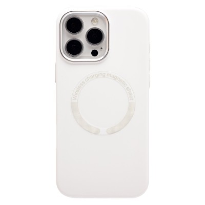 Чехол-накладка для Apple iPhone 16 Pro Max (Белый) SM040 SafeMag