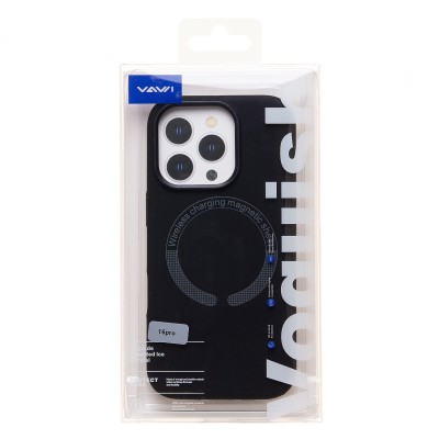 Чехол-накладка для Apple iPhone 16 Pro (Черный) SM040 SafeMag