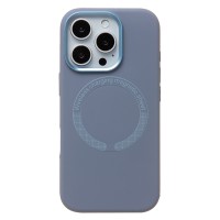 Чехол-накладка для Apple iPhone 16 Pro (Лавандово-серый) SM040 SafeMag