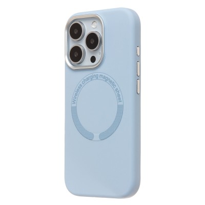 Чехол-накладка для Apple iPhone 16 Pro (Пурпурно-сиреневый) SM040 SafeMag