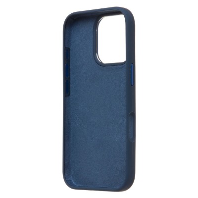 Чехол-накладка для Apple iPhone 16 Pro (Полуночный синий) SM040 SafeMag