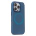 Чехол-накладка для Apple iPhone 16 Pro (Темно-синий) SM040 SafeMag