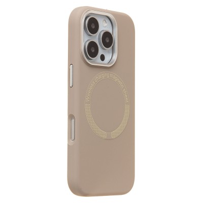 Чехол-накладка для Apple iPhone 16 Pro (Пепельный) SM040 SafeMag