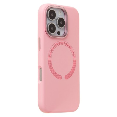 Чехол-накладка для Apple iPhone 16 Pro (Пудровый розовый) SM040 SafeMag