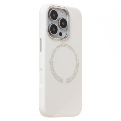Чехол-накладка для Apple iPhone 16 Pro (Белый) SM040 SafeMag