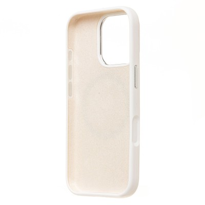 Чехол-накладка для Apple iPhone 16 Pro (Белый) SM040 SafeMag
