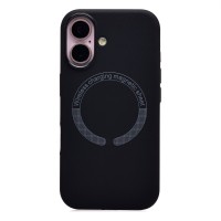 Чехол-накладка для Apple iPhone 16 (Черный) SM040 SafeMag