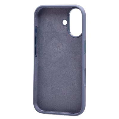 Чехол-накладка для Apple iPhone 16 (Лавандово-серый) SM040 SafeMag