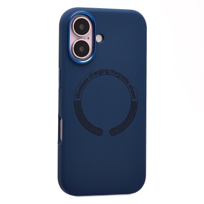 Чехол-накладка для Apple iPhone 16 (Полуночный синий) SM040 SafeMag Чехол-накладка для Apple iPhone 16 (Полуночный синий) SM040 SafeMag