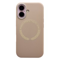Чехол-накладка для Apple iPhone 16 (Пепельный) SM040 SafeMag