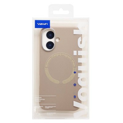 Чехол-накладка для Apple iPhone 16 (Пепельный) SM040 SafeMag Чехол-накладка для Apple iPhone 16 (Пепельный) SM040 SafeMag