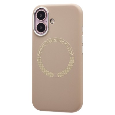 Чехол-накладка для Apple iPhone 16 (Пепельный) SM040 SafeMag Чехол-накладка для Apple iPhone 16 (Пепельный) SM040 SafeMag