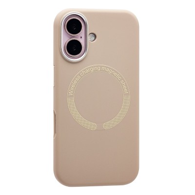 Чехол-накладка для Apple iPhone 16 (Пепельный) SM040 SafeMag Чехол-накладка для Apple iPhone 16 (Пепельный) SM040 SafeMag