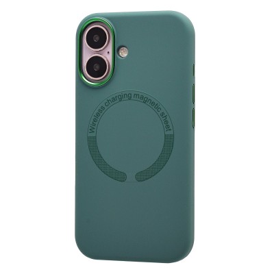 Чехол-накладка для Apple iPhone 16 (Хвойный) SM040 SafeMag Чехол-накладка для Apple iPhone 16 (Хвойный) SM040 SafeMag