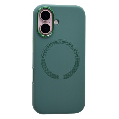 Чехол-накладка для Apple iPhone 16 (Хвойный) SM040 SafeMag Чехол-накладка для Apple iPhone 16 (Хвойный) SM040 SafeMag