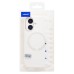 Чехол-накладка для Apple iPhone 16 (Белый) SM040 SafeMag