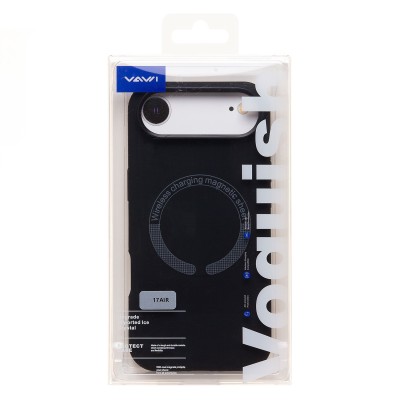 Чехол-накладка для Apple iPhone 17 Air (Черный) SM040 SafeMag