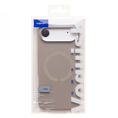 Чехол-накладка для Apple iPhone 17 Air (Пепельный) SM040 SafeMag