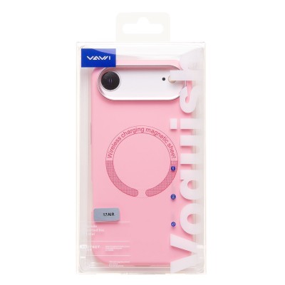Чехол-накладка для Apple iPhone 17 Air (Пудровый розовый) SM040 SafeMag