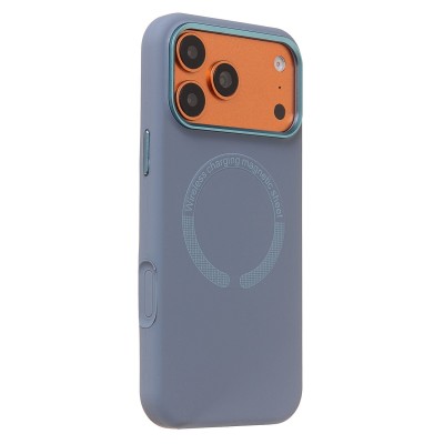 Чехол-накладка для Apple iPhone 17 Pro Max (Лавандово-серый) SM040 SafeMag Чехол-накладка для Apple iPhone 17 Pro Max (Лавандово-серый) SM040 SafeMag