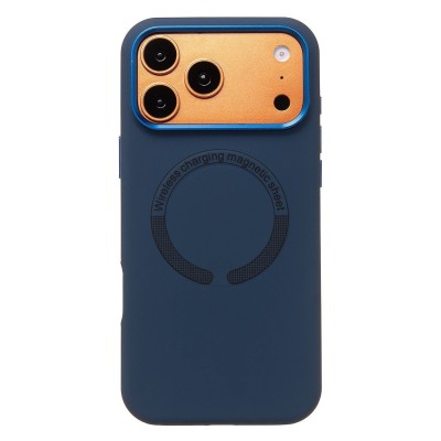 Чехол-накладка для Apple iPhone 17 Pro Max (Полуночный-синий) SM040 SafeMag
