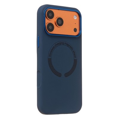Чехол-накладка для Apple iPhone 17 Pro Max (Полуночный-синий) SM040 SafeMag