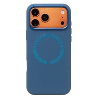 Чехол-накладка для Apple iPhone 17 Pro Max (Темно-синий) SM040 SafeMag