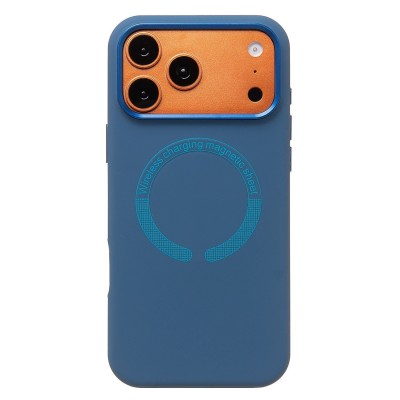 Чехол-накладка для Apple iPhone 17 Pro Max (Темно-синий) SM040 SafeMag