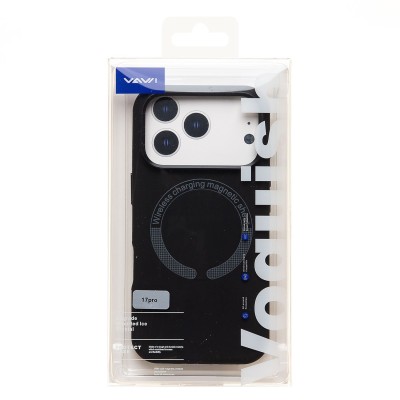 Чехол-накладка для Apple iPhone 17 Pro (Черный) SM040 SafeMag
