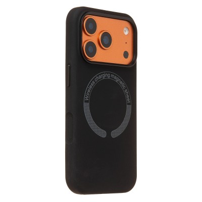 Чехол-накладка для Apple iPhone 17 Pro (Черный) SM040 SafeMag