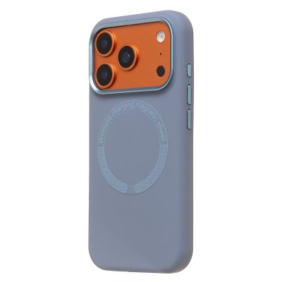 Чехол-накладка для Apple iPhone 17 Pro (Лавандово-серый) SM040 SafeMag