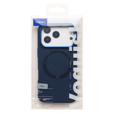 Чехол-накладка для Apple iPhone 17 Pro (Полуночно синий) SM040 SafeMag Чехол-накладка для Apple iPhone 17 Pro (Полуночно синий) SM040 SafeMag