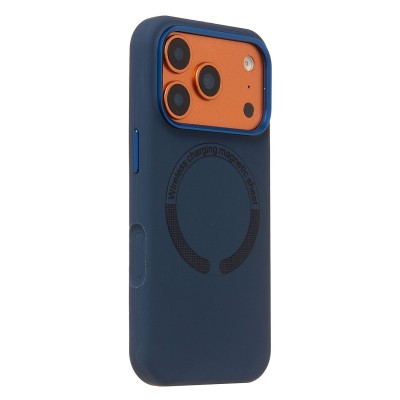 Чехол-накладка для Apple iPhone 17 Pro (Полуночно синий) SM040 SafeMag Чехол-накладка для Apple iPhone 17 Pro (Полуночно синий) SM040 SafeMag