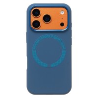 Чехол-накладка для Apple iPhone 17 Pro (Темно-синий) SM040 SafeMag