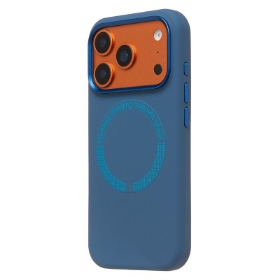 Чехол-накладка для Apple iPhone 17 Pro (Темно-синий) SM040 SafeMag Чехол-накладка для Apple iPhone 17 Pro (Темно-синий) SM040 SafeMag