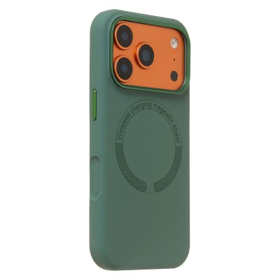Чехол-накладка для Apple iPhone 17 Pro (Хвойный) SM040 SafeMag Чехол-накладка для Apple iPhone 17 Pro (Хвойный) SM040 SafeMag