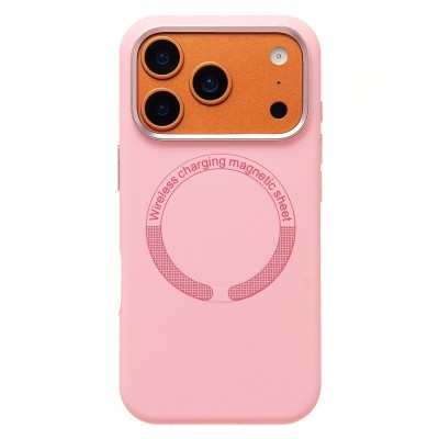 Чехол-накладка для Apple iPhone 17 Pro (Пудровый розовый) SM040 SafeMag Чехол-накладка для Apple iPhone 17 Pro (Пудровый розовый) SM040 SafeMag