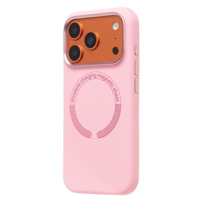 Чехол-накладка для Apple iPhone 17 Pro (Пудровый розовый) SM040 SafeMag