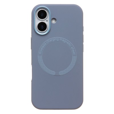 Чехол-накладка для Apple iPhone 17 (Лавандово-серый) SM040 SafeMag