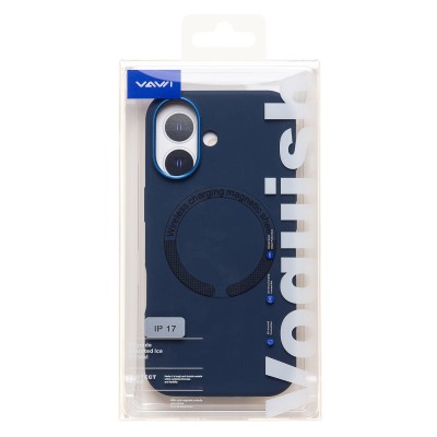 Чехол-накладка для Apple iPhone 17 (Полуночный синий) SM040 SafeMag