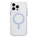 Чехол-накладка для Apple iPhone 16 Pro Max (Прозрачный/Синий) SM041 SafeMag