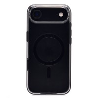 Чехол-накладка для Apple iPhone 17 Air (Прозрачный/Черный) SM041 SafeMag