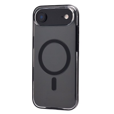 Чехол-накладка для Apple iPhone 17 Air (Прозрачный/Черный) SM041 SafeMag