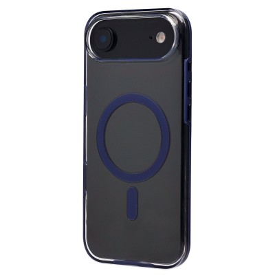 Чехол-накладка для Apple iPhone 17 Air (Прозрачный/Синий) SM041 SafeMag