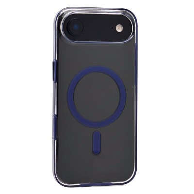 Чехол-накладка для Apple iPhone 17 Air (Прозрачный/Синий) SM041 SafeMag