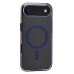 Чехол-накладка для Apple iPhone 17 Air (Прозрачный/Синий) SM041 SafeMag