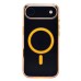 Чехол-накладка для Apple iPhone 17 Air (Прозрачный/Оранжевый) SM041 SafeMag